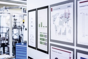 Магнитная рамка DURABLE А4 черная 5 шт х 4