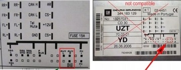 АВТОМОБИЛЬНЫЙ АДАПТЕР OPEL CD30MP3 Insignia Astra Antara Corsa