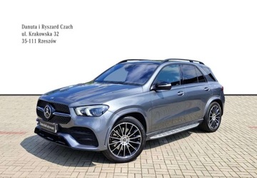Mercedes GLE V167 SUV 2.9 400d 330KM 2020 Mercedes-Benz GLE 400d Pakiet AMG AIRMATIC Bezwypadkowy Pierwszy wlasc
