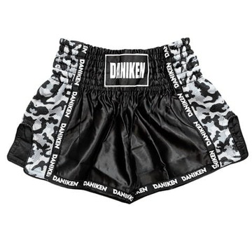 Spodenki treningowe/muay thai - CAMO - SPECIAL - TSS-41/BK [Rozmiar S]