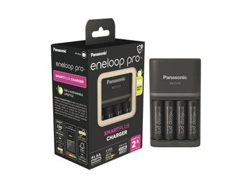 Ładowarka PANASONIC Eneloop BQ-CC55 + 4xAA 2500mAh