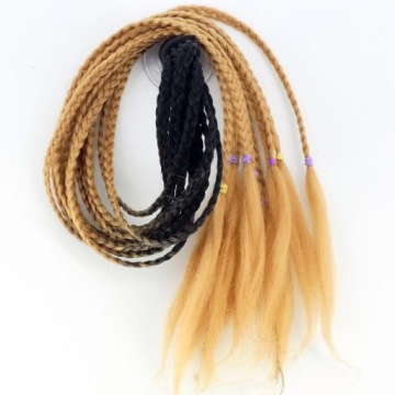 Коса для лыжного велосипедного шлема