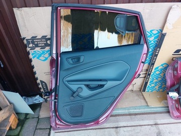 FORD FIESTA MK7 ДВЕРЬ ПРАВАЯ, СИНИЙ