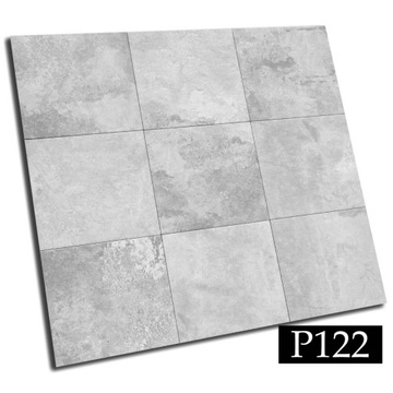 Samoprzylepne kafelki PCV30x30 Betonowy patchwork