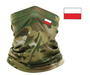 MASKA KOMIN BANDANA KOMINIARKA SZAL FLAGA POLSKI