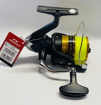 Shimano kołowrotek FX FC 4000 + żyłka 0,285 150m żółta
