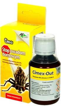 MOCNY PREPARAT NA OWADY DOMOWE KOMARY CIMEX OUT