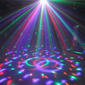 KULA DISCO LED RGB PROJEKTOR KULA DYSKOTEKOWA REFLEKTOR