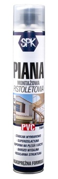 PIANA MONTAŻOWA SPK PIANKA NISKOPRĘŻNA PISTOLETOWA 750 ML