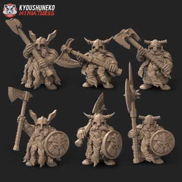 Dwarf Long Beards - Dwarven Holds - 6 szt.