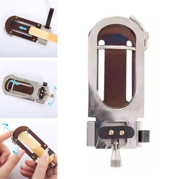 Инструмент для обрезки тростника с ручками. Надежный аксессуар для вашего тенор-саксофона.