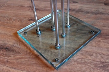 Standy Podstawy głośnikowe do kolumn / Solidne Szkło + Metal
