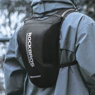 ROCKBROS сверхлегкий спортивный велосипедный рюкзак с набором бутылок для воды на 2 л.