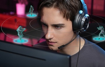 SŁUCHAWKI NAUSZNE EDIFIER PRZEWODOWE GAMINGOWE HECATE G30II RGB 96 DB