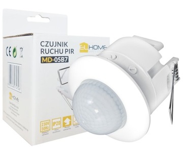CZUJNIK RUCHU PIR WEWNĘTRZNY SUFITOWY