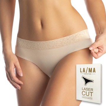Majtki damskie LAMA figi laserowe 5000BI06 - L