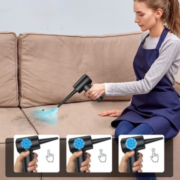 MOCNA ELEKTRYCZNA DMUCHAWA SPRĘŻONE POWIETRZE KOMPRESOR ODPYLACZ POWIETRZA DO KURZU