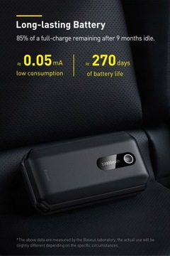Автомобильный аккумулятор Baseus Jump Starter Power Bank 20000 мАч