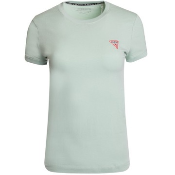 GUESS KOSZULKA DAMSKA T-SHIRT ZIELONA r. S