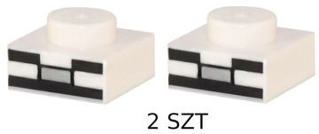 2 szt LEGO 18792 Minecraf 3024pb022 Plate 1x1NOWY