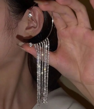 2022 модные металлические зажимы для ушей в форме листьев без пирсинга, зажимы для сережек Fo