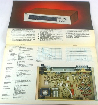 KH TELEWATT Hi-Fi ПРОСПЕКТ 1970 г.