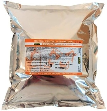 4x SODUSAN siarczan SODU sól glauberska 2kg zaparcia (4)