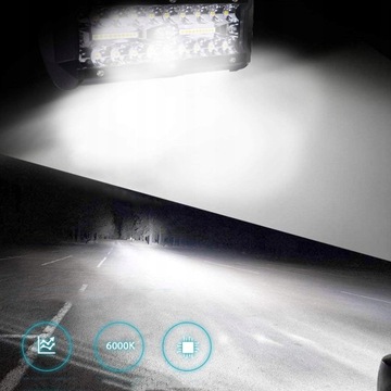 РАБОЧАЯ ЛАМПА АВТОГАЛОГЕННАЯ 120Вт LED 2 шт.
