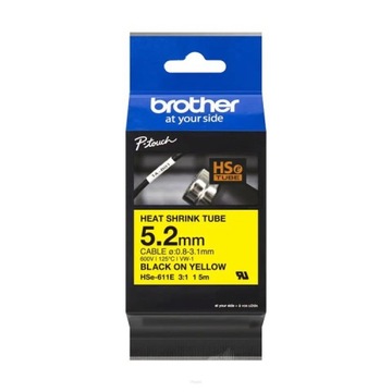 Brother rurki termokurczliwe 5.2mm HSe-611E
