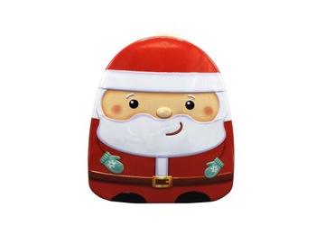 МЕТАЛЛИЧЕСКИЙ контейнер Дед Мороз КОНТЕЙНЕР 18см