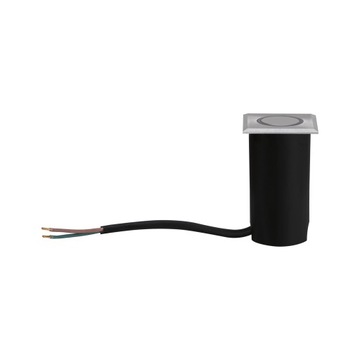 Oprawa do wbudowania HOUSE LED 2W 20lm 3000K IP67 kwadratowa 230V szczotkow
