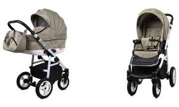 Wózek dziecięcy głęboki spacerówka BabyLux ALU WAY