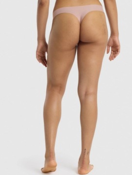 ТРУСИКИ ЖЕНСКИЕ GYMSHARK, ЧЕРНЫЕ БАЗОВЫЕ СТРИНГИ, M P7A