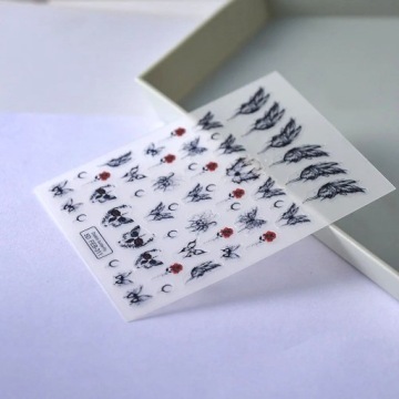 3D наклейки на ногте