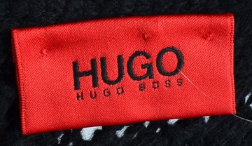 PIĘKNY PLECIONY SWETER HUGO BOSS 100% WEŁNA 50/L