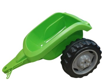 ПЕДАЛЬНЫЙ ТРАКТОР С ПРИЦЕПОМ ОГРОМНЫЙ БОЛЬШОЙ ТРАКТОР ДЛЯ ДЕТЕЙ ЗЕЛЕНЫЙ COI