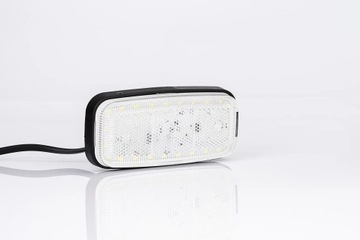 LAMPA LAMPKA OBRYSOWA DIODOWA LED 12/24V BIAŁA
