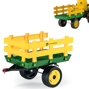 PRZYCZEPA DO KOPARKI TRAKTORA PEG PEREGO JOHN DEER