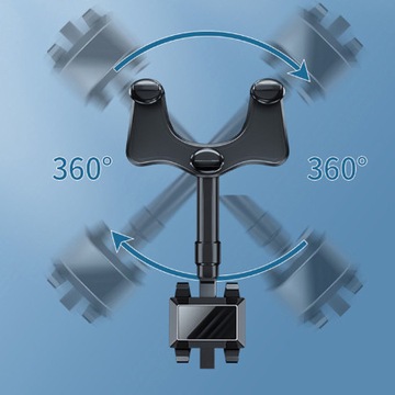 РЕГУЛИРУЕМЫЙ ДЕРЖАТЕЛЬ ТЕЛЕФОНА НА ЗЕРКАЛЕ ЗАДНЕГО ВИДА