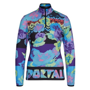 Bluzka SPORTALM Topical Niebieska roz. 40