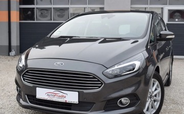 Ford S-Max II Van 2.0 TDCi 150KM 2017 Ford S-Max 2.0 TDCi PowerShift Titanium Skory Fuul Ledy Navi 2.0 Diesel, zdjęcie 3