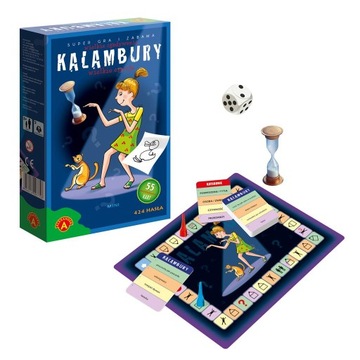 KALAMBURY MINI 424 HASŁA GRA RODZINNA ALEXANDER