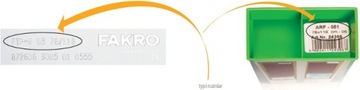 Жалюзи для окна Fakro Optilight 78x140