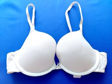 70C UK 32C M&S usztywniany push up z fiszbinami gładki ET3506