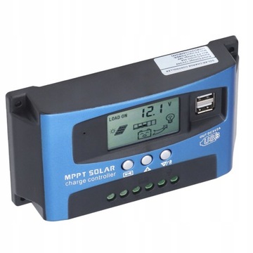 Контроллер заряда солнечной батареи MPPT 12В 24В LCD 40А