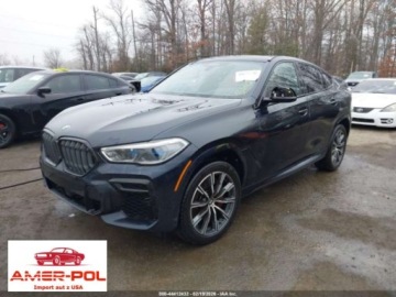 BMW X6 G06 2022 BMW X6 2022 BMW X6 XDRIVE40I 3.0 Benzyna 335KM