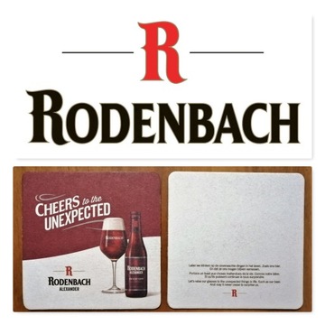 RODENBACH RED ALE podstawki podkładki 25szt BELGIA