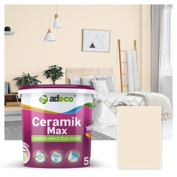 Farba Ceramik Max kolor MAGNOLIA ściany sufity 5l