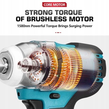 DRILLPRO 18V 520NM АККУМУЛЯТОРНЫЙ УДАРНЫЙ КЛЮЧ