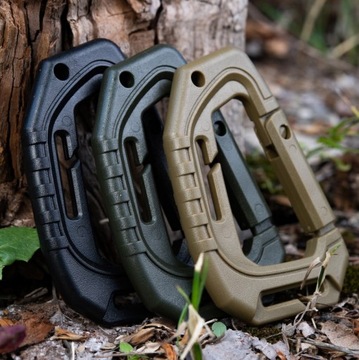 ТАКТИЧЕСКИЙ БРЕЛОК M-TAC Carabiner черный